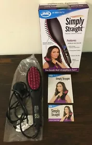 JML SIMPLY STRAIGHT HEATED CERAMIC HAIR BRUSH WITH DIGITAL CONTROL - USED ONCE - Picture 1 of 11