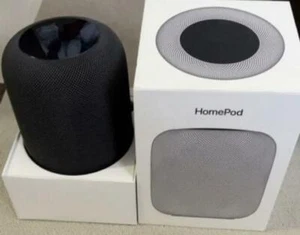 Apple HomePod Smart Speaker SPACE GRAY Voice Enabled smart Assistant AirPlay - Picture 1 of 8
