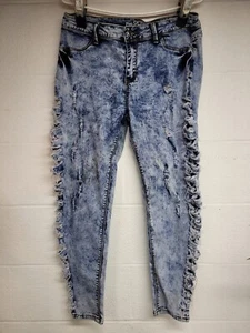 Pink Label Denim Co. Damen Distressed Stretch Gr. 11 Blau Jeans /We1265 R4 T50 - Bild 1 von 5