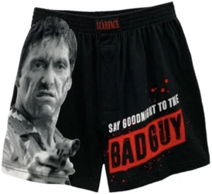 Scarface Tony Montana Boxer Shorts "Say Goodnight to the Badguy" (M) - Picture 1 of 3