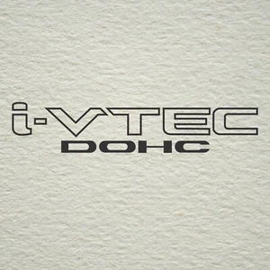 i-VTEC DOHC Decal Vinyl Sticker for Honda (12" x 2.5") two pieces - Picture 1 of 3