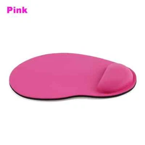 Ergonomic Wrist Rest Mouse Pad Wrist Support Non Slip Mice Mat Mousepad Pink - Picture 1 of 3