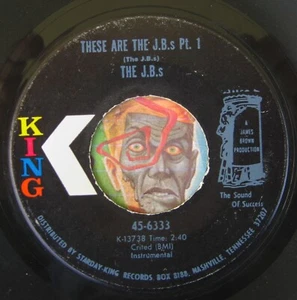 HEAR J.B.'s 45 These Are The J.B.'s funk soul EX James Brown Bootsy Collins EX - Picture 1 of 2