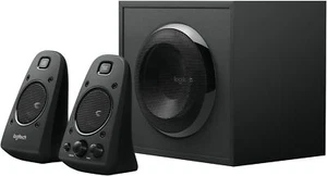 Logitech Z623 400 Watt Home Speaker System, 2.1 Speaker System - Black - Afbeelding 1 van 8