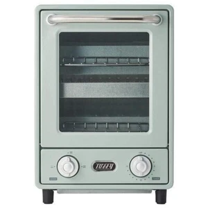 Toffy Oven Toaster PALE AQUA 2-Stage Toaster Slim Retro K-TS4-PA 100V 1000W - Picture 1 of 2