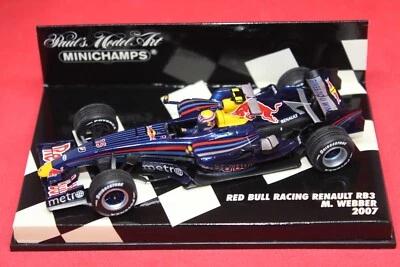 1/43 Red Bull Racing Renault RB3 (2007) - #15 M. Webber - MINICHAMPS - Immagine 1 di 3