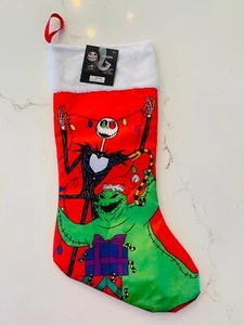 Disney Stocking The Nightmare Before Christmas Jack Skellington 17” NWT - Picture 1 of 6