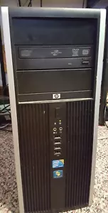 HP Compaq 8000 Elite CMT Win 11 Ent 64bit C2D 3.0GHz 8GB 160GB DVD/RW - Picture 1 of 9