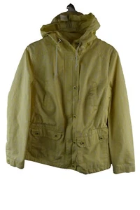 M&S PER UNA Yellow Rain Jacket size Uk 12 Womens Stormwear Casual Outdoors - Picture 1 of 11