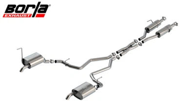 Borla S-Type Cat-Back Exhaust System For 2021-2024 Jeep Grand Cherokee L 3.6L - Image 1 of 3