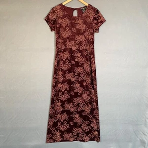 Vestido midi de terciopelo vintage No Boundaries para mujer talla mediana caprichoso hada Y2K - Imagen 1 de 8