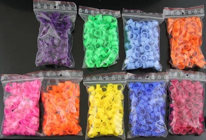 Anillos de clip 12 mm 100 piezas anillos de pollo anillos de aves anillo de pollo 100 piezas - Imagen 1 de 4