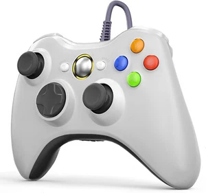 Wired Controller USB For PC Compatible With Xbox 360 / Windows 7 8 10 11 Gamepad - Picture 1 of 13