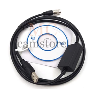 Cable de datos de transferencia macho a USB de 6 pines para estación total para win7/8 - Imagen 1 de 5