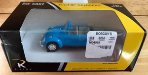 K-LINE KRUISERS 1967 VW Beetle BLUE 1:43 scale K-94210 NEW in BOX - Picture 1 of 2