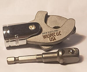 Drill or Impact-Driven Winch Strap Winder w/Free Drill Adaptor - Free Shipping!
