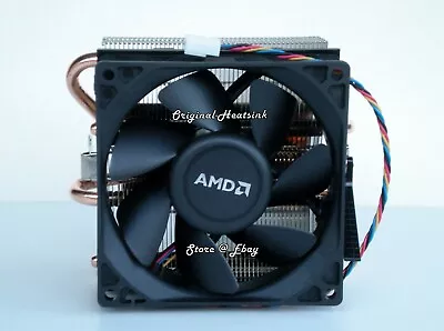 AMD Black Edition Cooler Fan for Phenom & FX Heatsink CPU Socket 940 AM2 AM3 new - Image 1 of 4