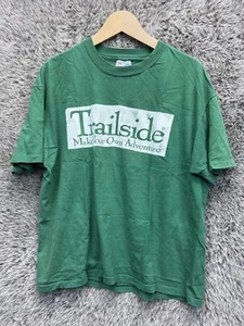 Vintage Tshirt Trailside Herren Gr. XL Einzelnaht Make Your Own Adventure BITTE LESEN - Bild 1 von 10