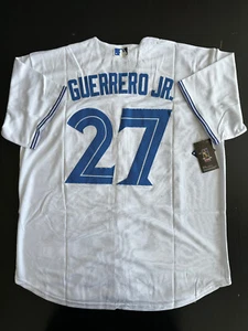 Vladimir Guerrero Jr #27 Men's Toronto Blue Jays White Flex Jersey 2XL - NWT - Picture 1 of 3