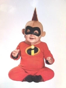 NEW! The Incredibles BABY JACK Halloween COSTUME 12-18M Disney Movie INFANT - Picture 1 of 1