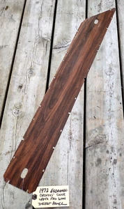 1971 1972 Cadillac Eldorado Driver's Door Woodgrain Insert Trim Panel *NICE!* - Picture 1 of 9