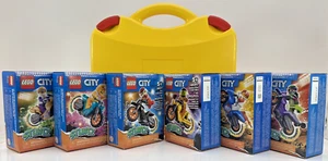 Lego City Stuntz Sets 60309 60310 60311 60296 60297 60298-6 Fahrräder - Tragetasche - Bild 1 von 10