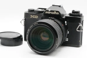 Meter Works [EXC+5] MINOLTA XD 35mm SLR Black MD 35-70mm F3.5 From JAPAN - Picture 1 of 19
