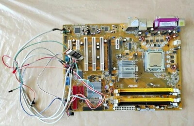 Motherboard ASUS P5B Socket 775 ddr2 + Intel Core 2 Duo 6300 + Mascherina - Immagine 1 di 3