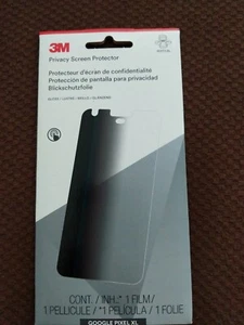 3M Privacy Screen Protector for Google Pixel  XL  - Picture 1 of 2