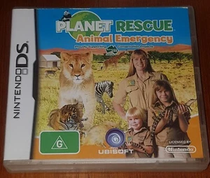 Planet Rescue : Animal Emergency (Irwin/Australia Zoo) Nintendo DS Game - Manual - Picture 1 of 4