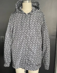 Burberry 8048819 Stretton PR logo nylon jacket, Mid Grey IP Pattern, Size XL - Picture 1 of 14