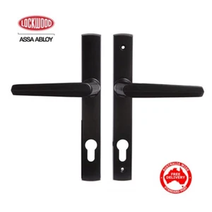 Lockwood Palladium Door Furniture-PL4/85/27BLK FREE POSTAGE - Picture 1 of 4