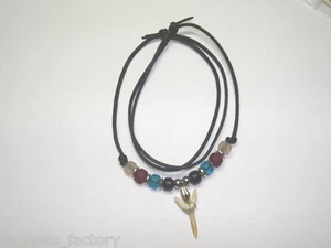 Collar Péndulo Diente De Tiburón Fosil ( 002 * ) - Imagen 1 de 1