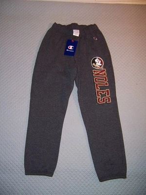 Champion Seminoles sweatpants Youth M  7/8 Kids Jogger Sweatpants Florida State - Image 1 of 2