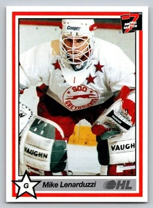1990-91 7th Inning Sketch OHL - Mike Lenarduzzi #165 (RC) - Picture 1 of 2