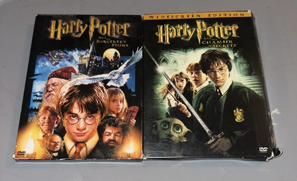 Harry Potter - The Chamber of Secrets & The Sorcerer’s Stone DVD Lot - image 1 of 1