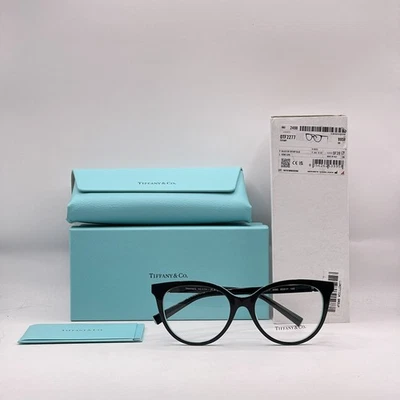 Gafas grandes Phantos Tiffany & Co para mujer TF2277 negras Foto 1 de 4