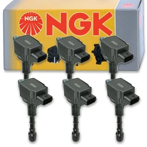 6 pcs NGK Ignition Coil for 2013 Infiniti JX35 3.5L V6 - Spark Plug Tune Up mz - Picture 1 of 5