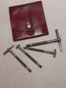 Lufkin Teleskopmessgeräte Maschinist Werkzeuge 4-teiliges Set W Tasche USA 5/16 - 2-1/8" - Bild 1 von 12