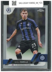 2023 Topps Topps Chrome Nicolò Barella #23 - Picture 1 of 2