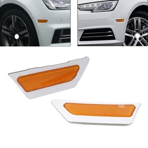 Frontstoßstangenreflektor Seitenmarkierungsleuchte Gelb für Audi A4 B9 2017–19 - Bild 1 von 11