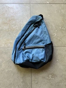VTG Old Navy Crossbody Blue Sling Bag Backpack Y2K - Picture 1 of 6
