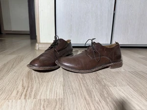 Moma Leather Lace Up Boots 41 - Picture 1 of 23