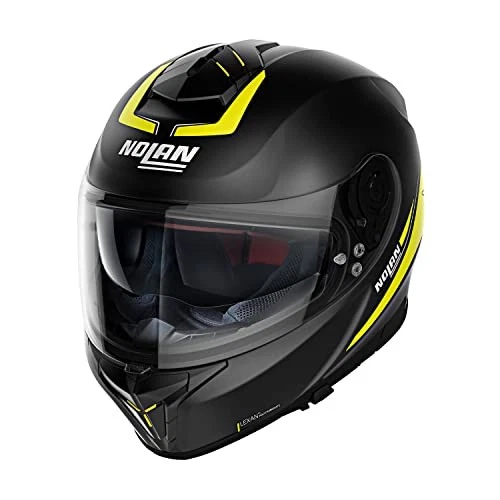 NOLAN N80-8 Staple Full Face Motorcycle Helmet Yellow/55 XL Size 61-62cm 28982 - Image 1 of 1