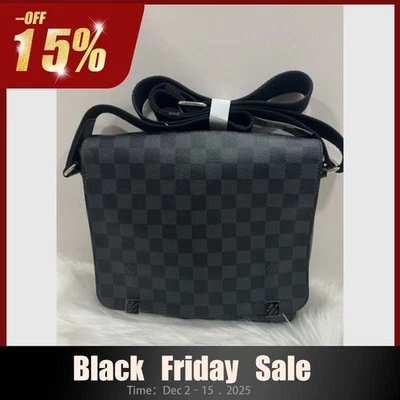 Bolsa tiracolo Louis Vuitton Damier grafite aba ebayAG autêntica - Imagem 1 de 4