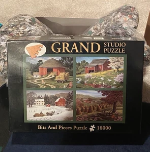 Bits/Pieces 18,000 piece Grand Studio Puzzle - Open Box - 4 Sealed Bags - Picture 1 of 2
