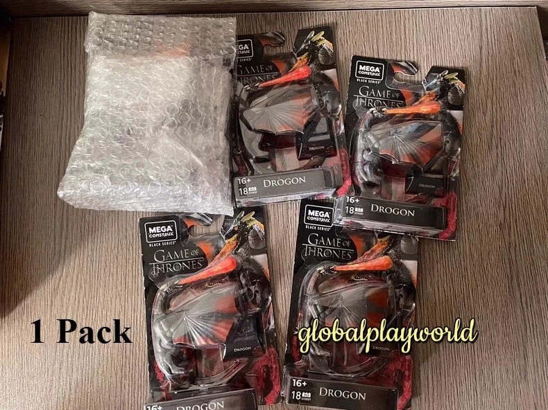 Mega Construx Game of Thrones GVW89 Grogon Collectible Building Toy Minifigures - Image 1 of 1