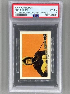 1967 Popbilder Bob Dylan Stora Popbildserien Type 3 PSA 4 Pop 8 (Music) - Bild 1 von 2