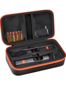 Funda de micrófono inalámbrico compatible con sistema de dos micrófonos inalámbricos JBL - Imagen 1 de 6