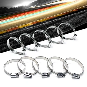 10X HPS Stainless Steel Embossed Hose Clamp, Range: 1/2" - 13/16" (13mm-20mm) - Bild 1 von 3